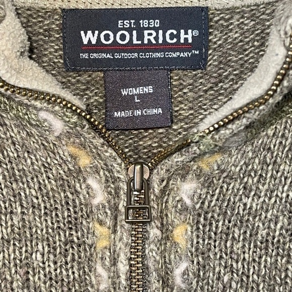 Woolrich women’s wool blend sweater. GUC Size Large - Picture 3 of 4